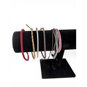 Unbranded Woven Cord‎ Bracelet Set Unisex OS Multi Excellent Boho Braided 6pc